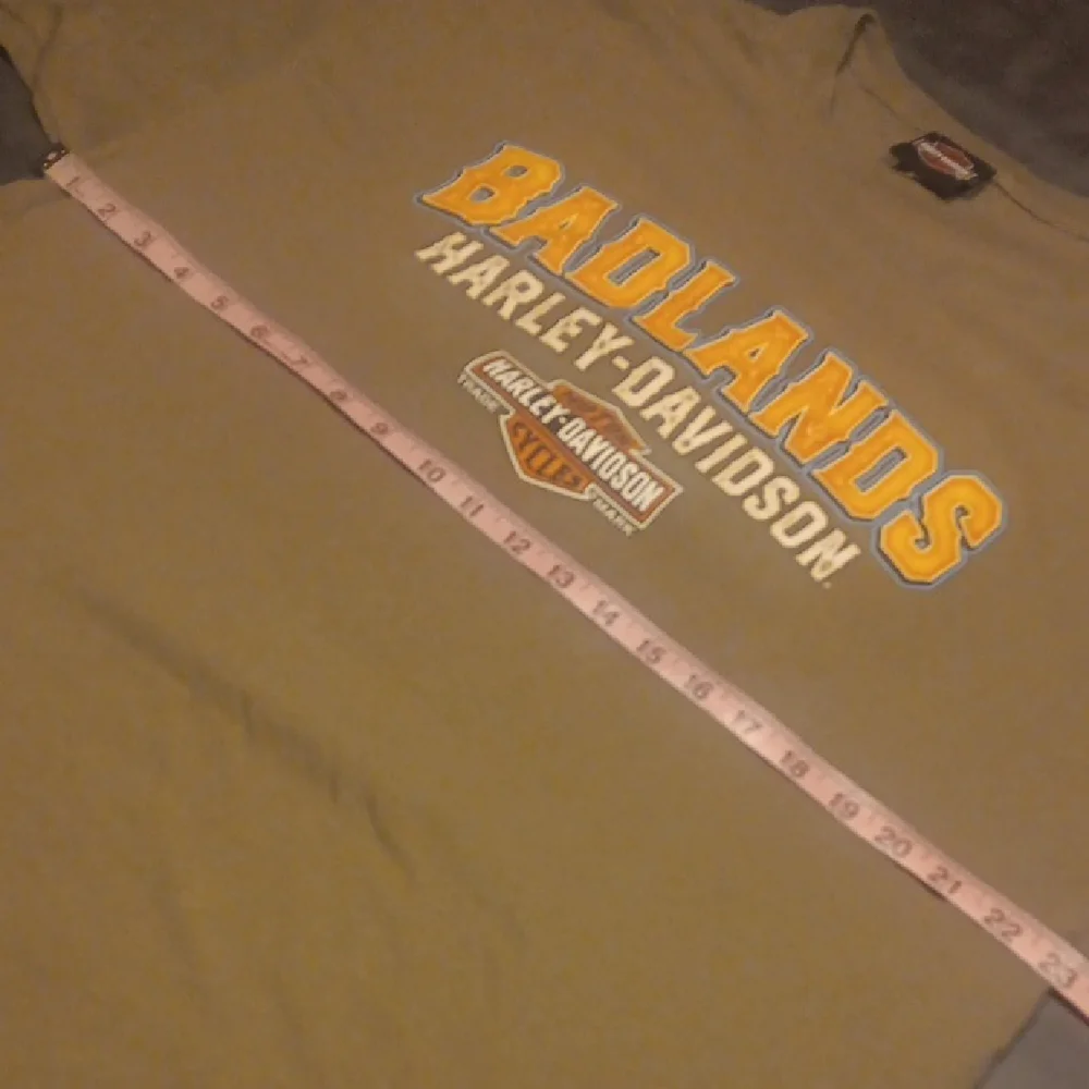 Men's Harley-Davidson Badlands Brown T-Shirt - Picture 4 of 7